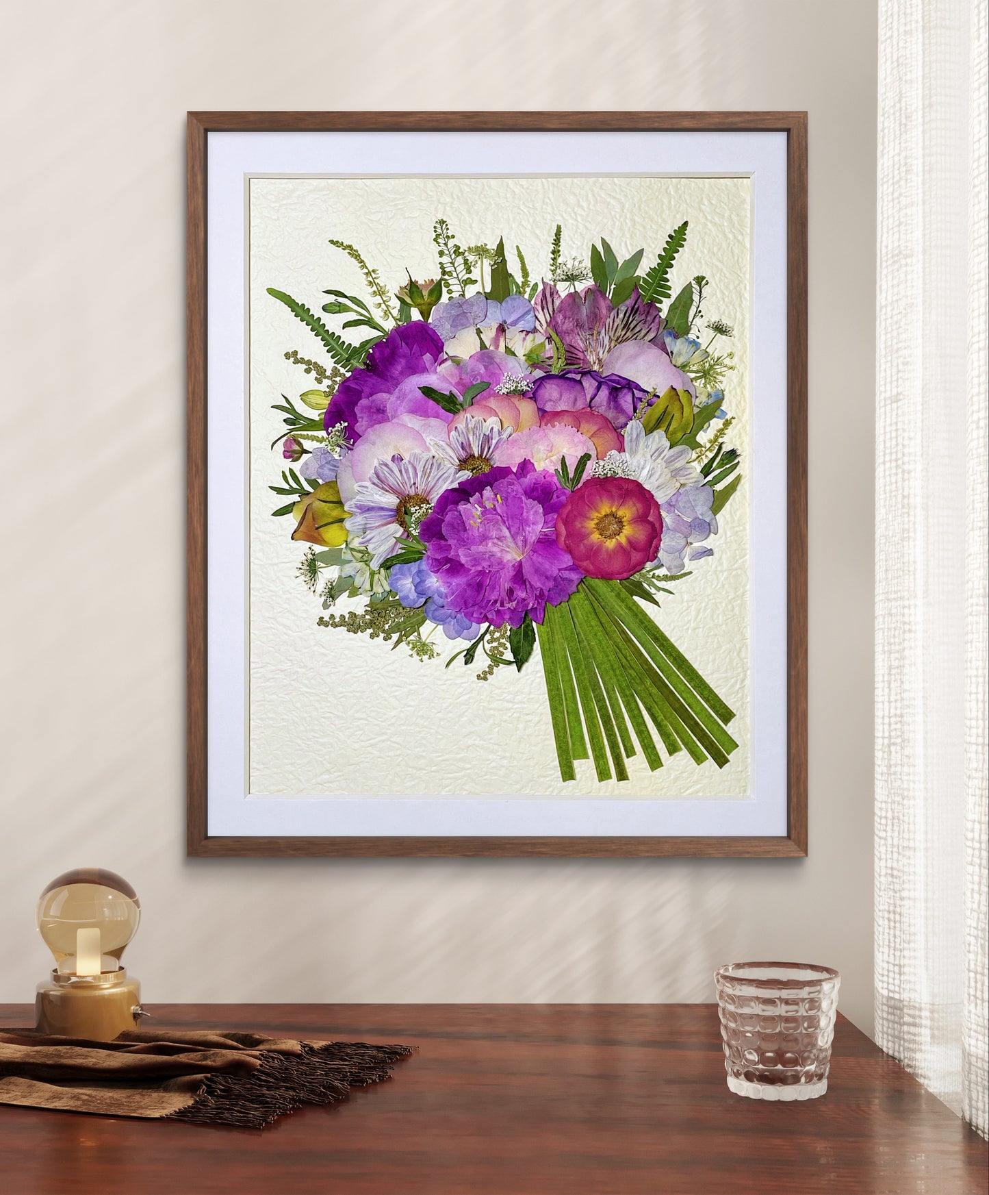 PURPLE FLOWER BOUQUET