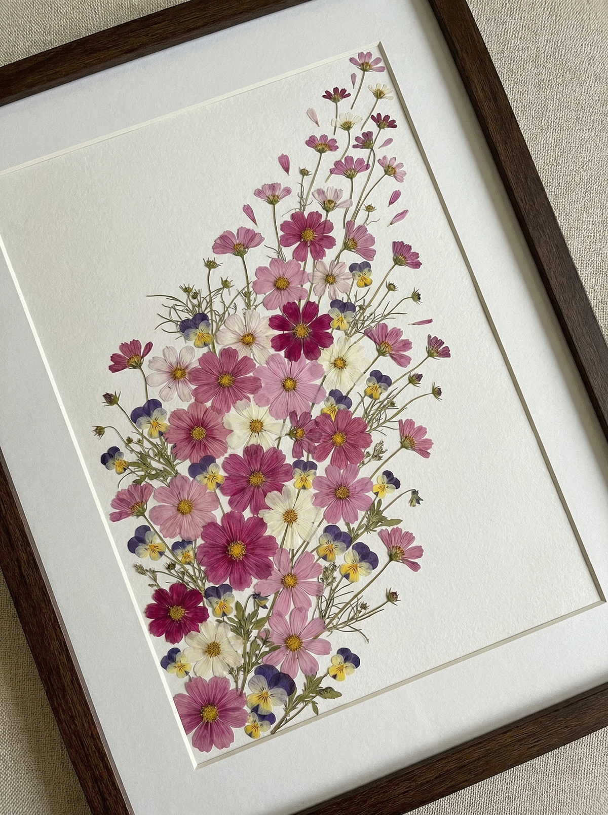 Fioritura di Viola nel Cielo