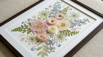 Blossoms of Pink & Blue