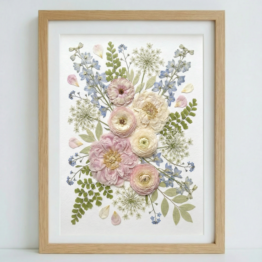 Fioriture Rosa e Blu