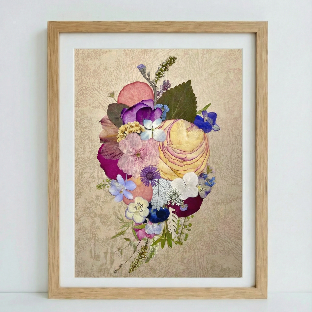 11 × 12,5 Fioritura di Garofani