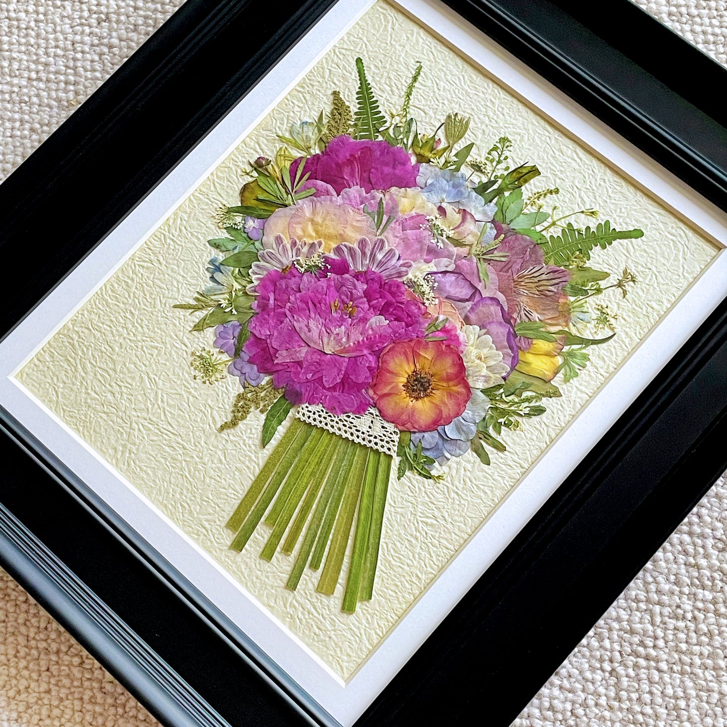 PURPLE FLOWER BOUQUET