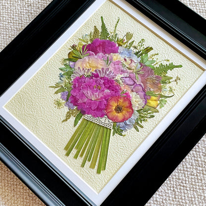 PURPLE FLOWER BOUQUET