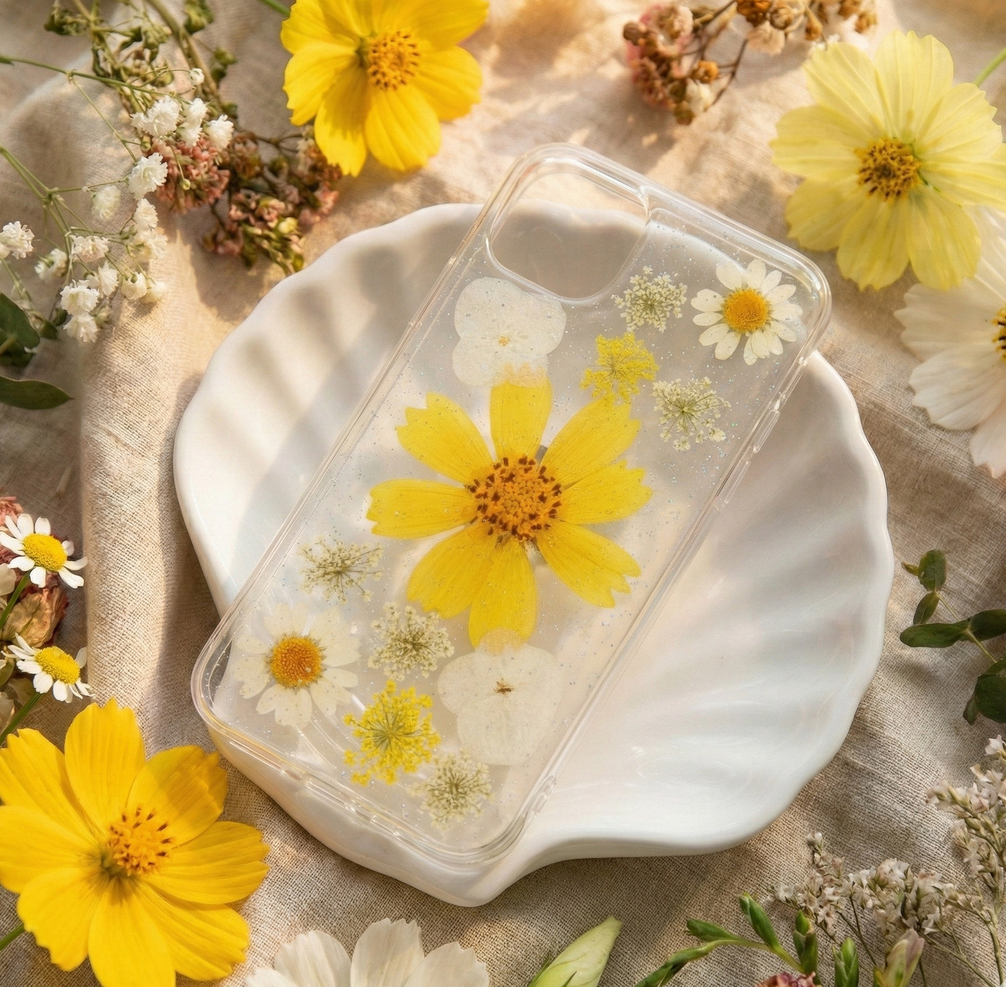 The Real Pressed Flower Case