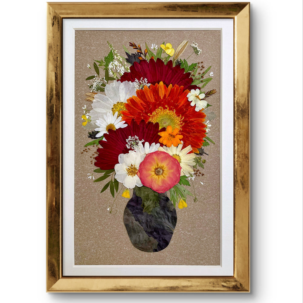 Cornice Vintage – Fiore in Vaso