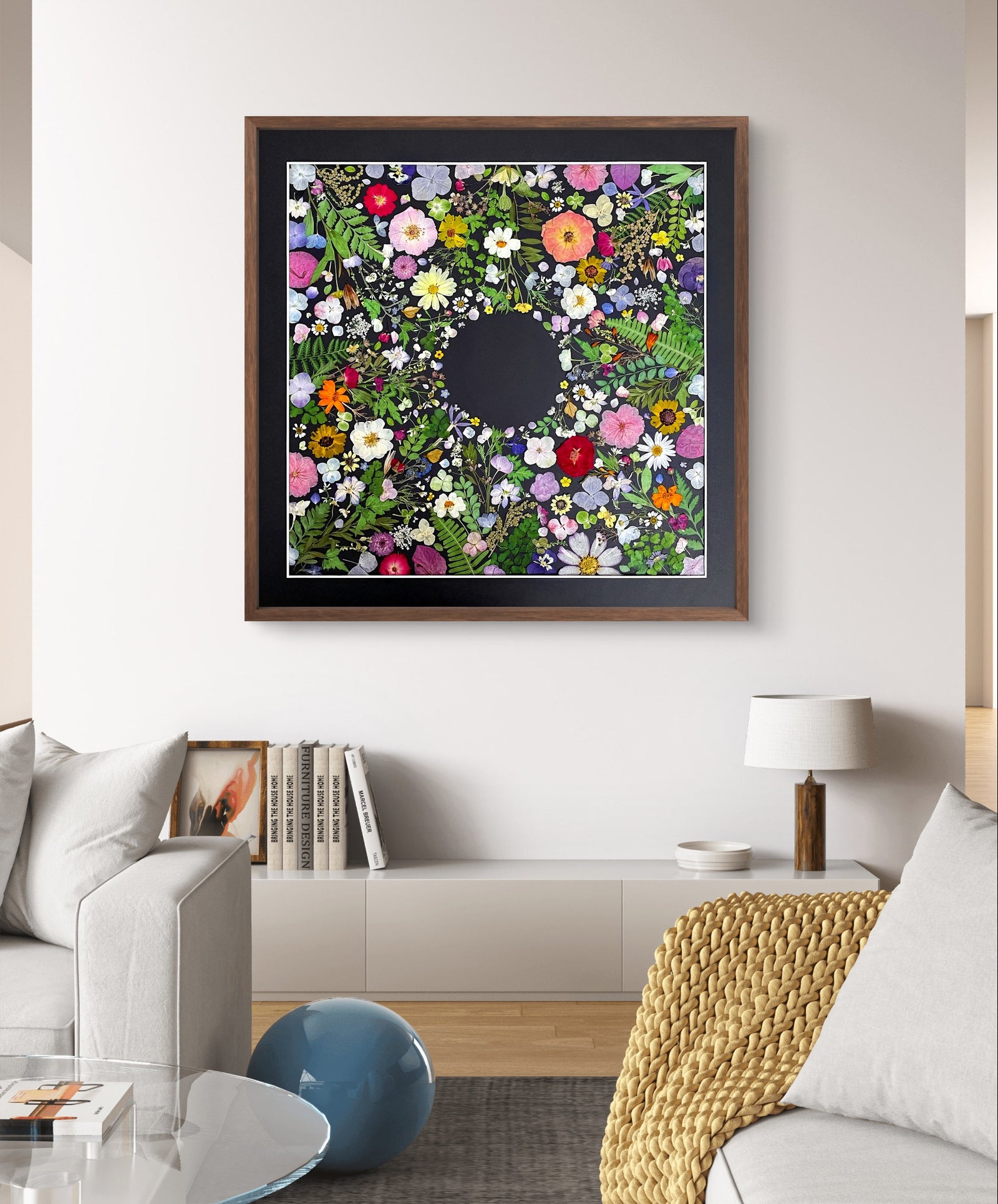 FLOWER GARDEN - BLACK