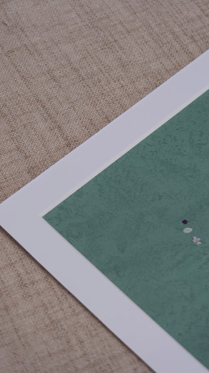 Real Flower Petals Artwork - Butterfly