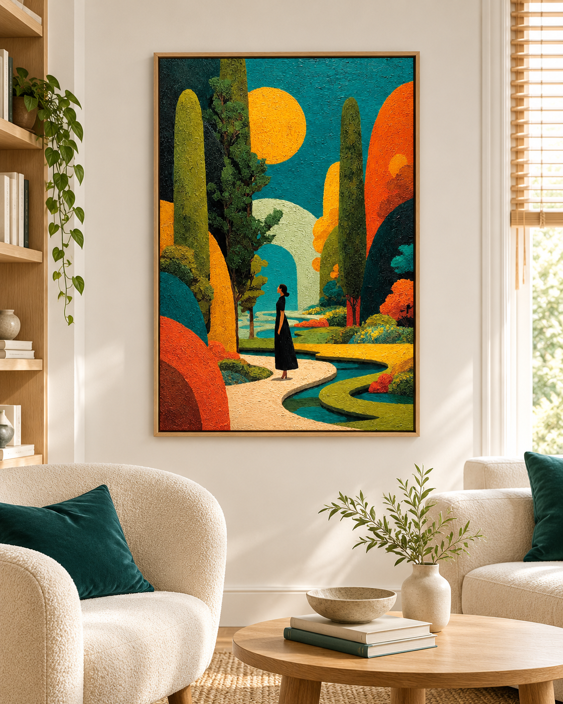Sunlit Passage — Mediterranean Garden