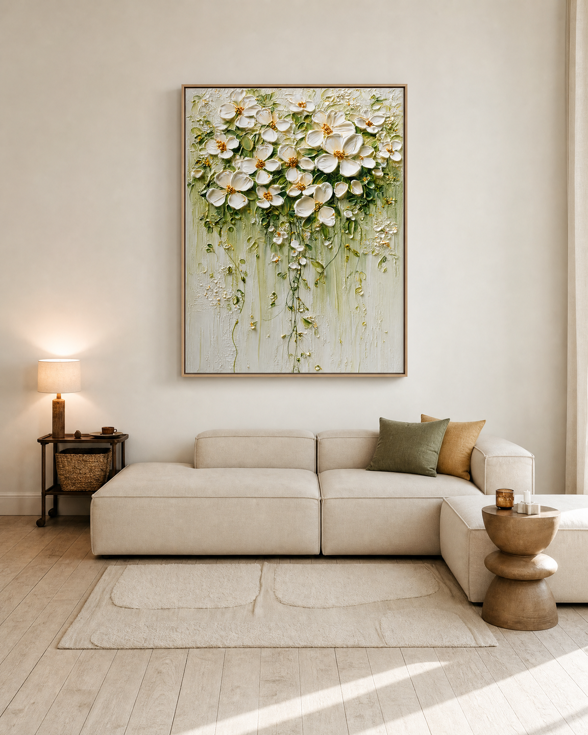White Blossom Cascade