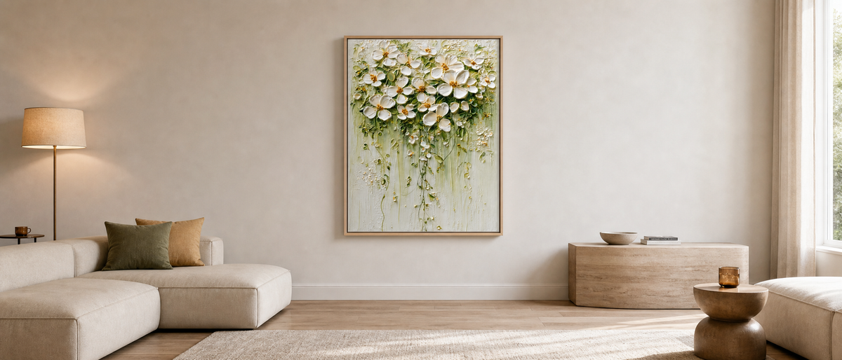 White Blossom Cascade